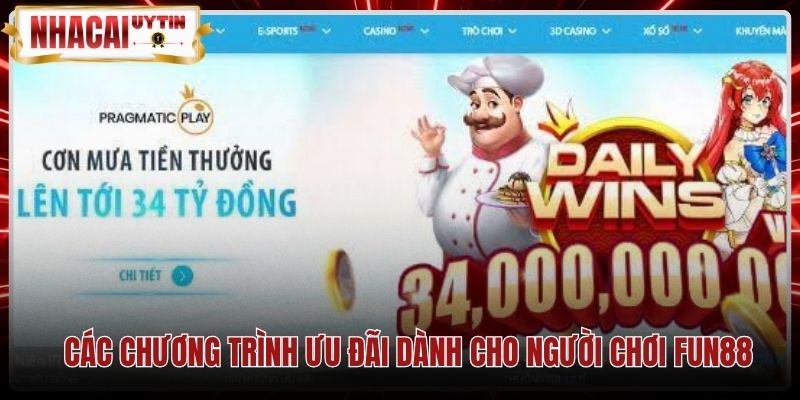 Bảng quy định vòng cược các gói ưu đãi Fun88 chi tiết