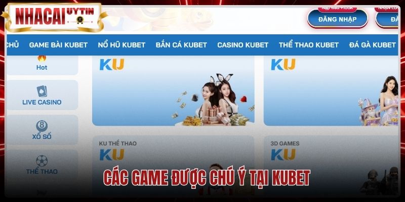Bàn chơi trực tuyến Kubet cùng MC người Việt tương tác