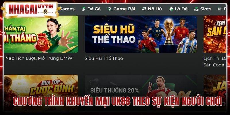 chuong-trinh-khuyen-mai-uk88-theo-su-kien-nguoi-choi Gói UK88 khuyến mại sự kiện và quà tặng điểm danh VIP