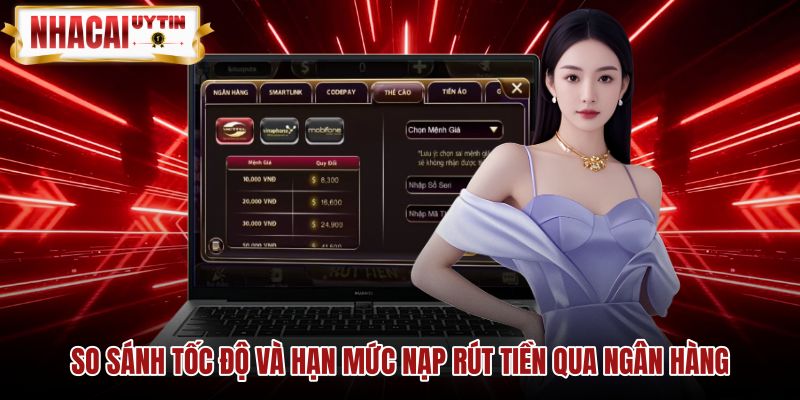 Bảng đối chiếu thời gian giao dịch cùng hạn mức thanh toán
