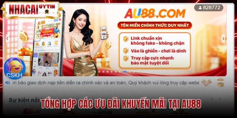 Chính sách ưu đãi nạp tiền cùng quy định vòng cược Au88